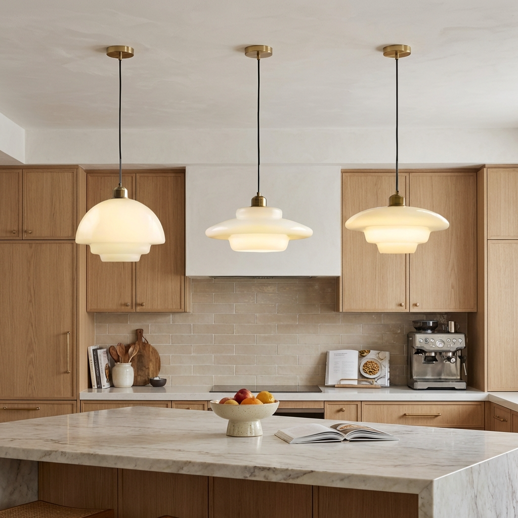 Nordic Glass Pendant Ceiling Lamp