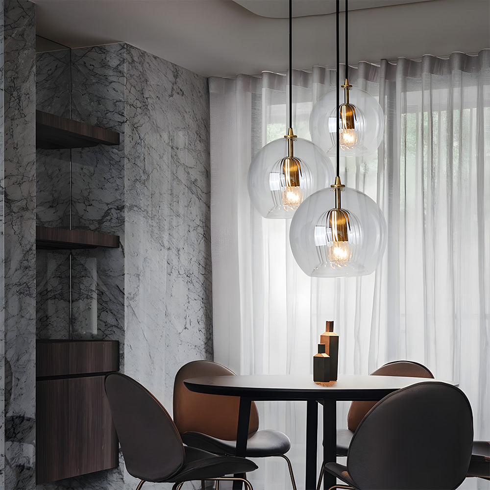 Nordic Modern Spherical Glass Pendant Light