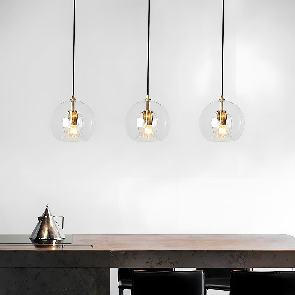 Nordic Modern Spherical Glass Pendant Light
