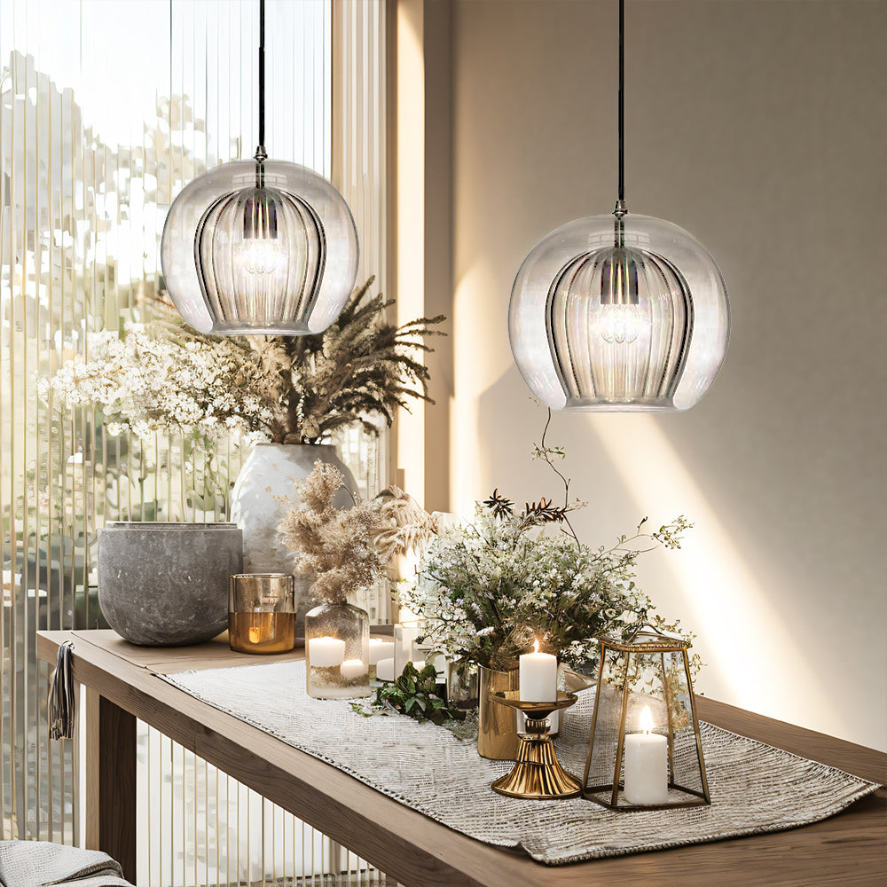 Nordic Modern Spherical Glass Pendant Light