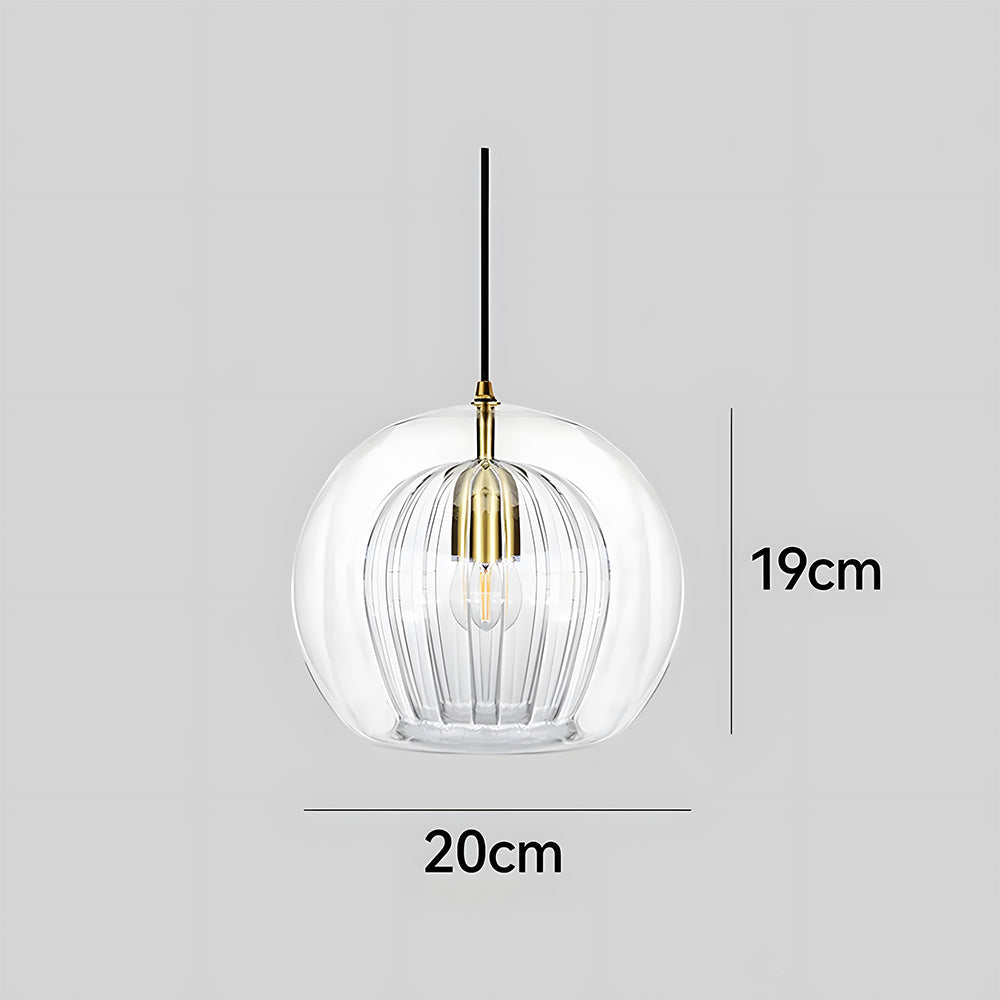Nordic Modern Spherical Glass Pendant Light
