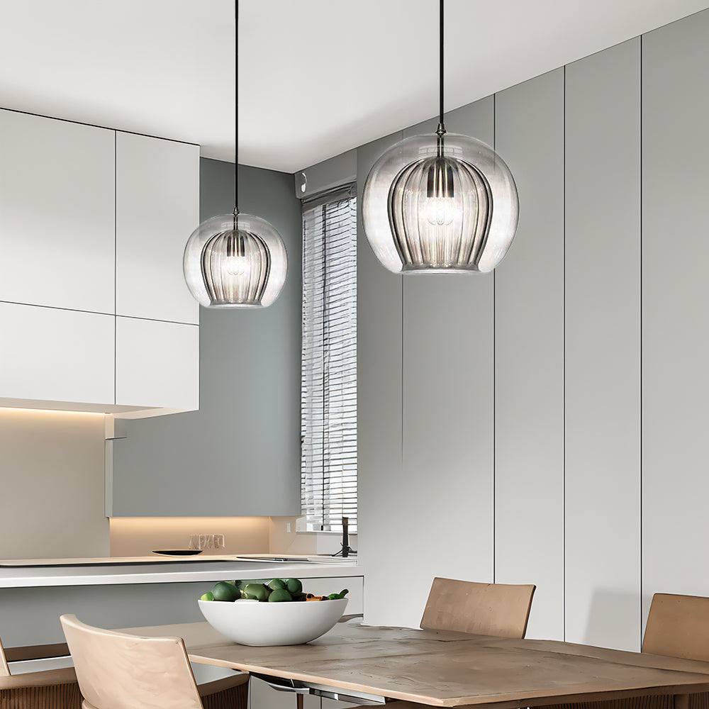 Nordic Modern Spherical Glass Pendant Light