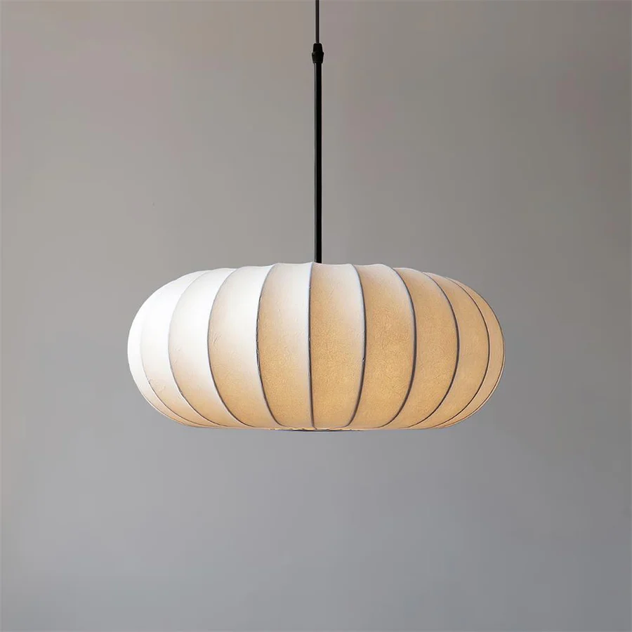 Japanese Wabi Sabi Oval Chandelier