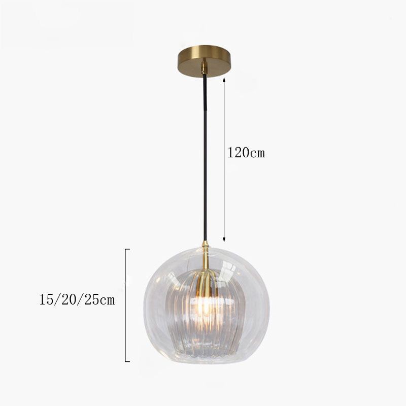 Nordic Glass Ceiling Pendant Lamp