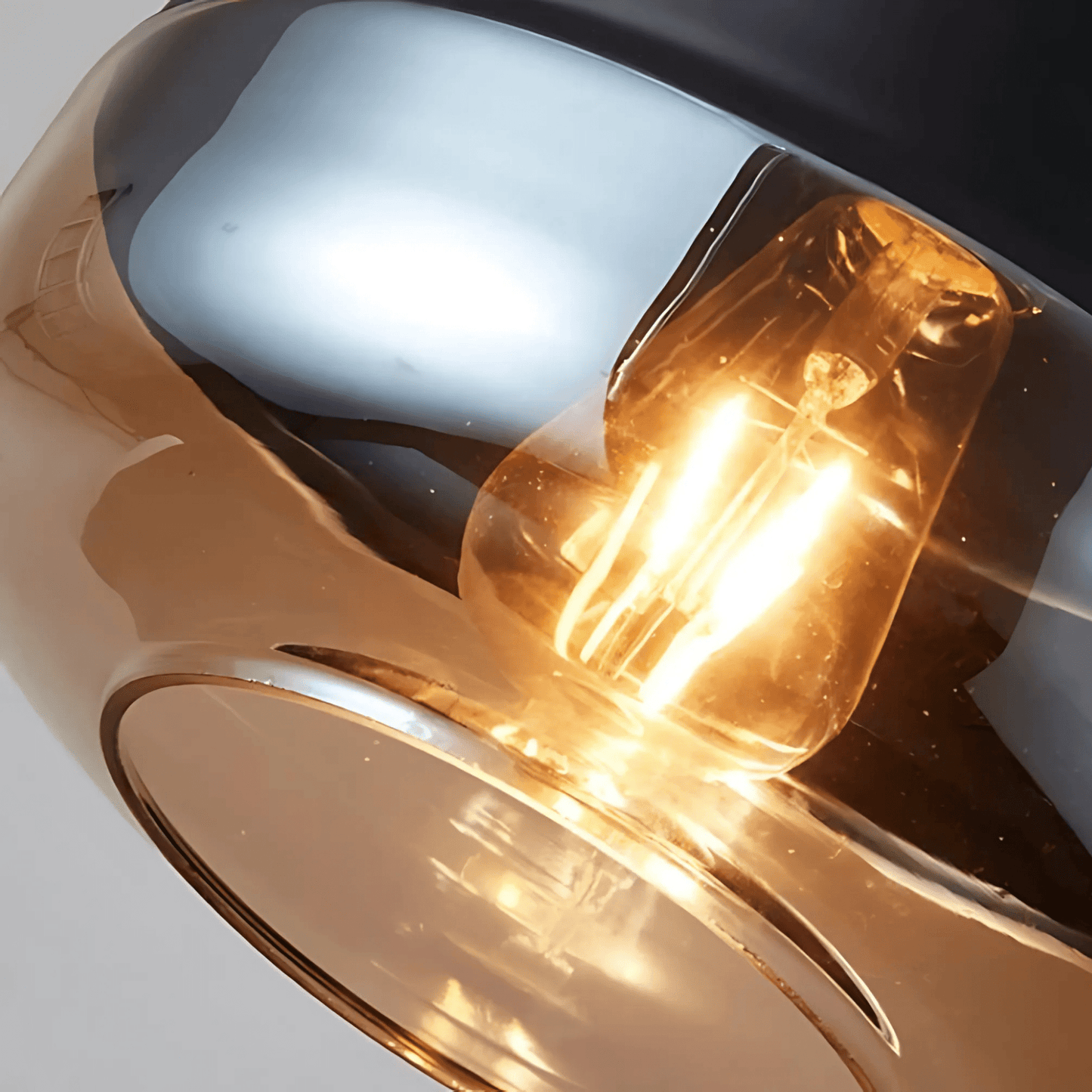Raw Edge Nordic Glass Pendant Light
