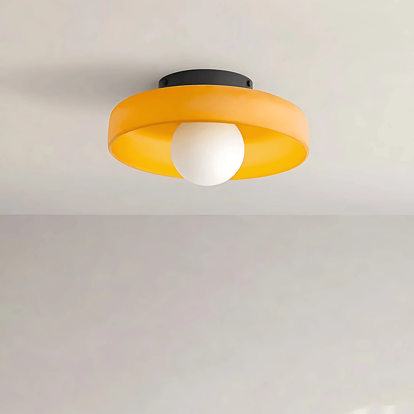 Round Glass Ceiling Or Wall Light