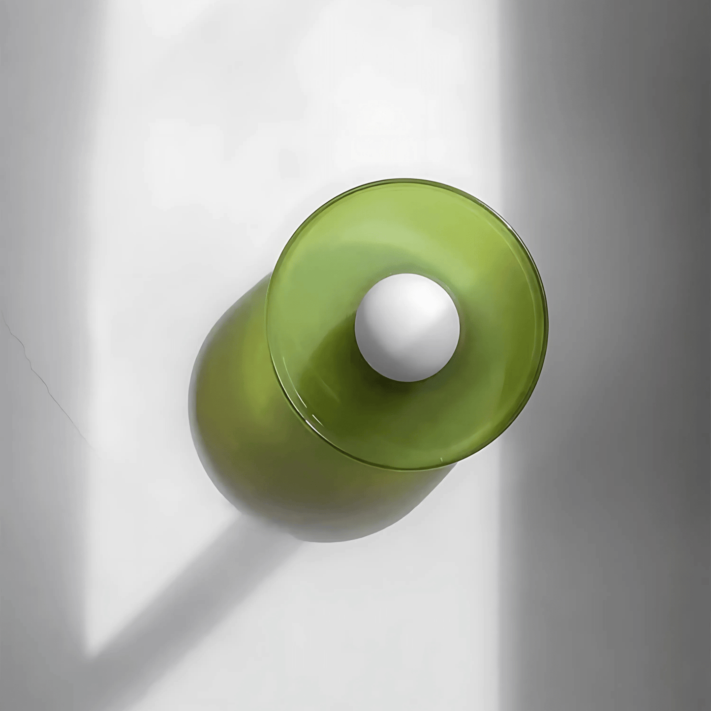 Round Glass Ceiling Or Wall Light