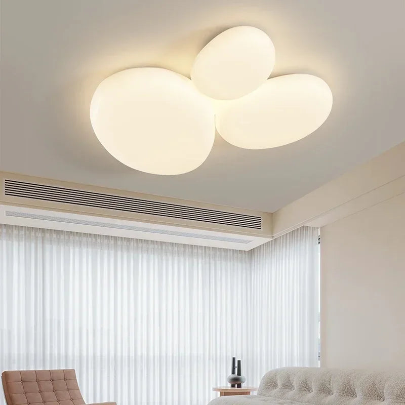 Nordic Soft Cream LED Ceiling Lamp