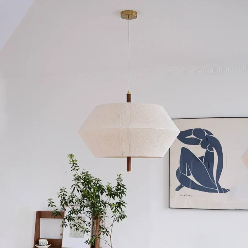 Rattan Wabi Sabi Ceiling Light