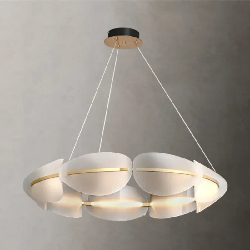 Nordic Shell Design LED Chandelier