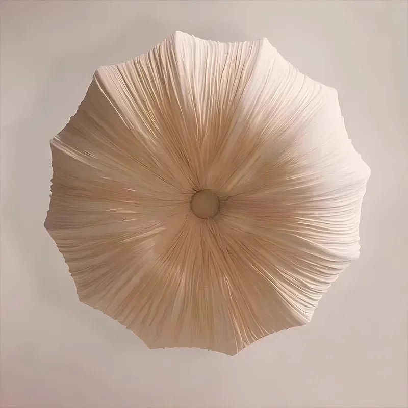 Japanese Wabi Sabi U Shape Fabric Chandelier