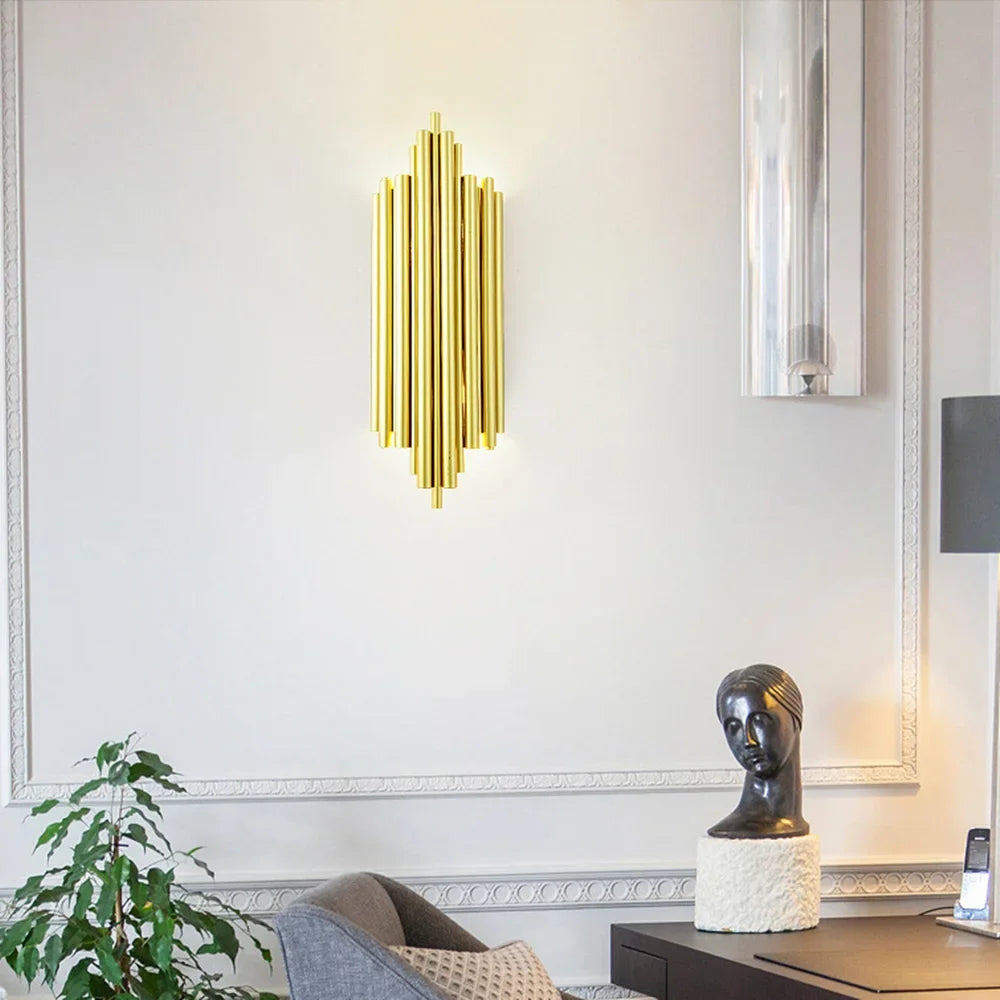 Modern Gold LED Wall Lamp