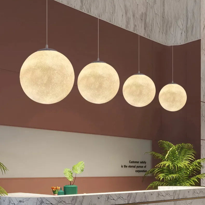 Nordic Moon Pendant Ceiling Light