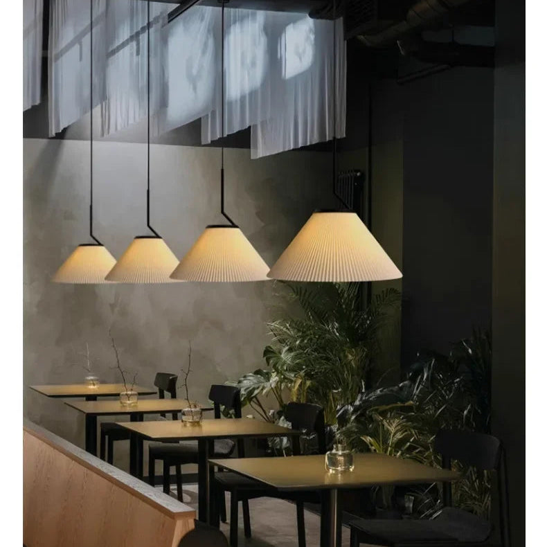 Nordic Minimal White LED Pendant Light