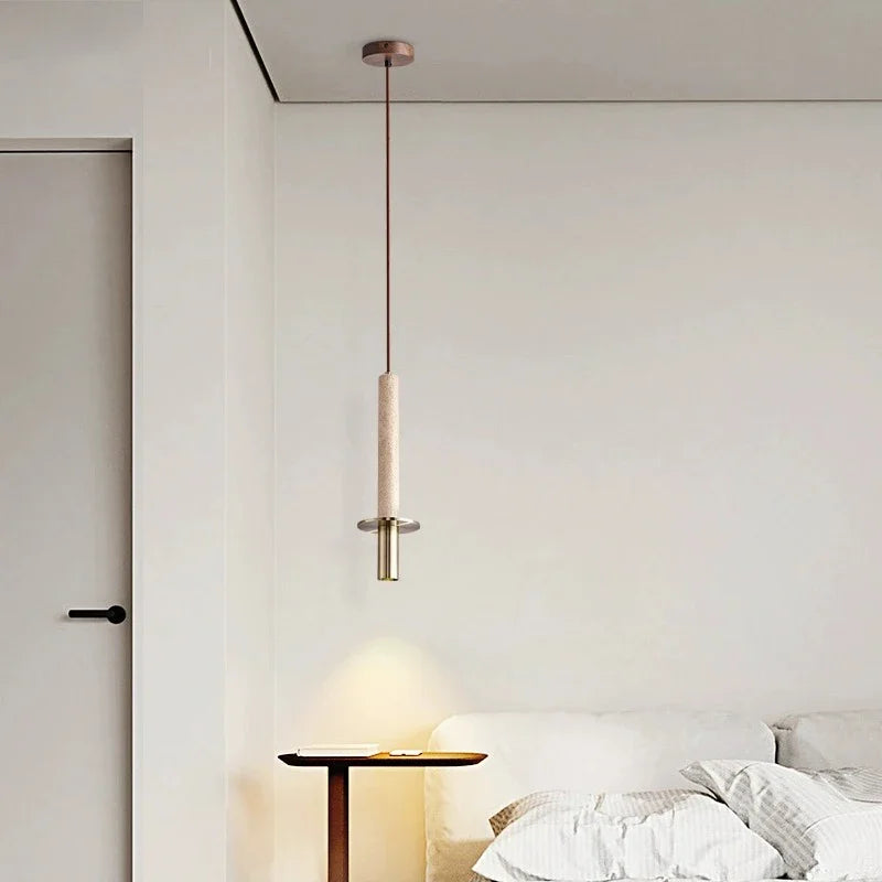 Nordic Stone Long Pendant Light