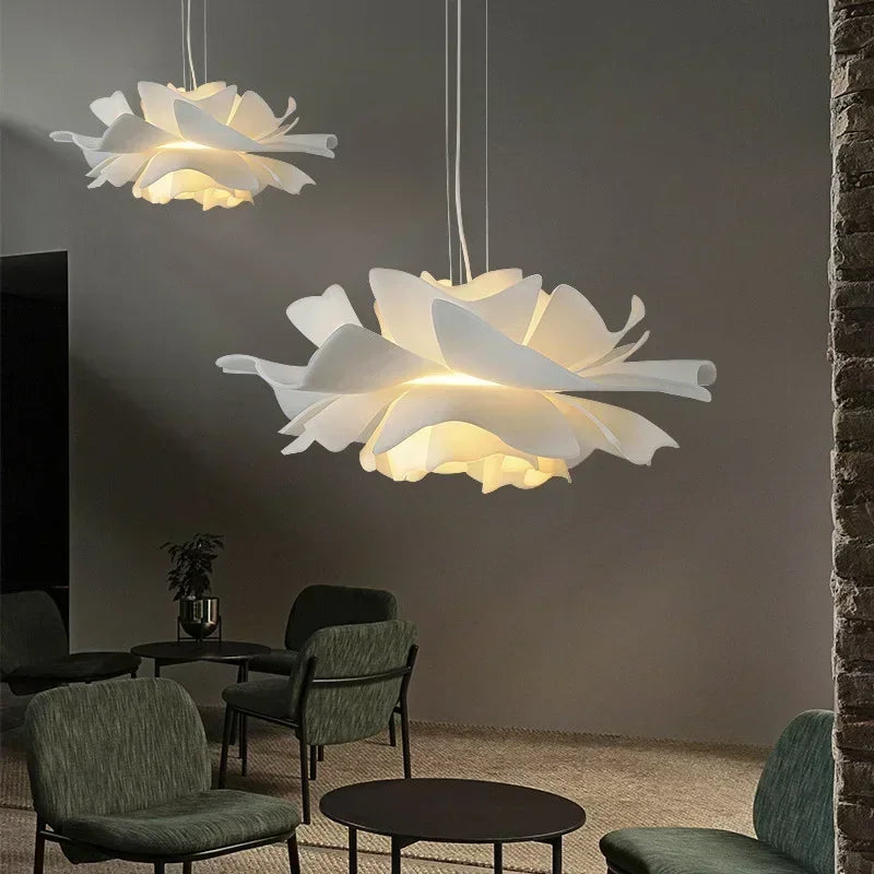 French Flower Petal Chandelier