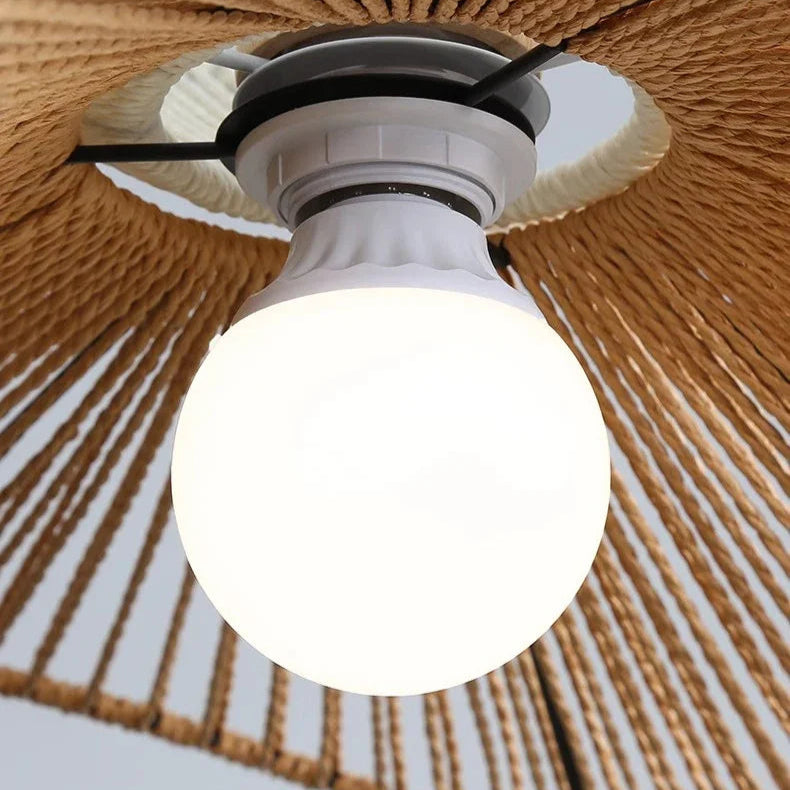 Nordic Handmade Rattan Ceiling Light