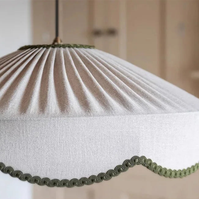 Retro Fabric Wabi Sabi Japanese Pendant Light