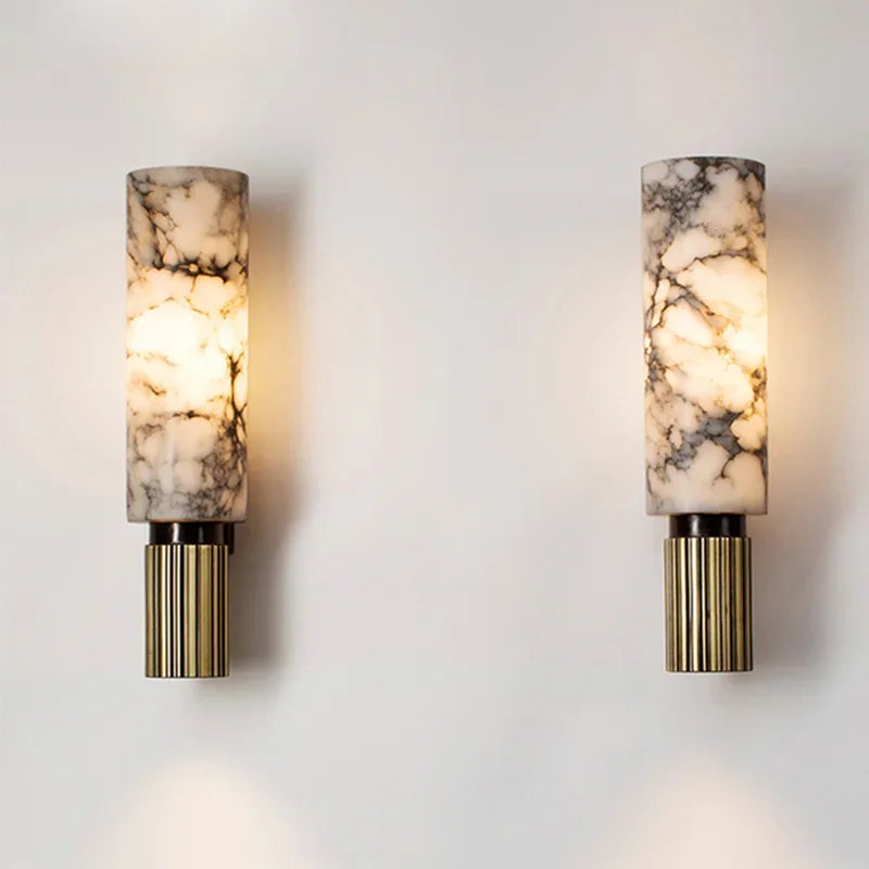 Natural Marble Sconce Wall Lamp