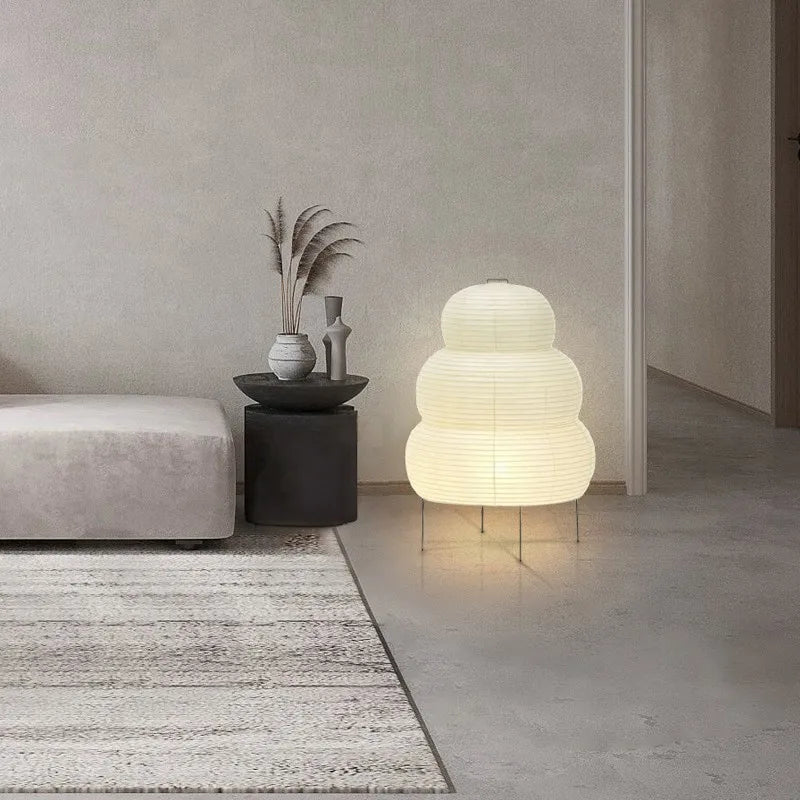 Japanese Rice Paper Floor Lamp