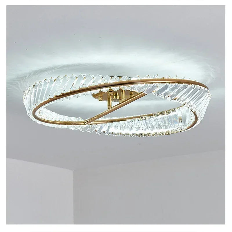Crystal Lux LED Ceiling Light
