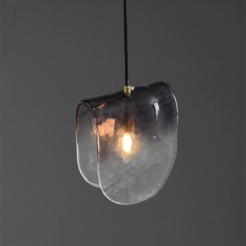 Modern Gradient Melted Glass Ceiling Light