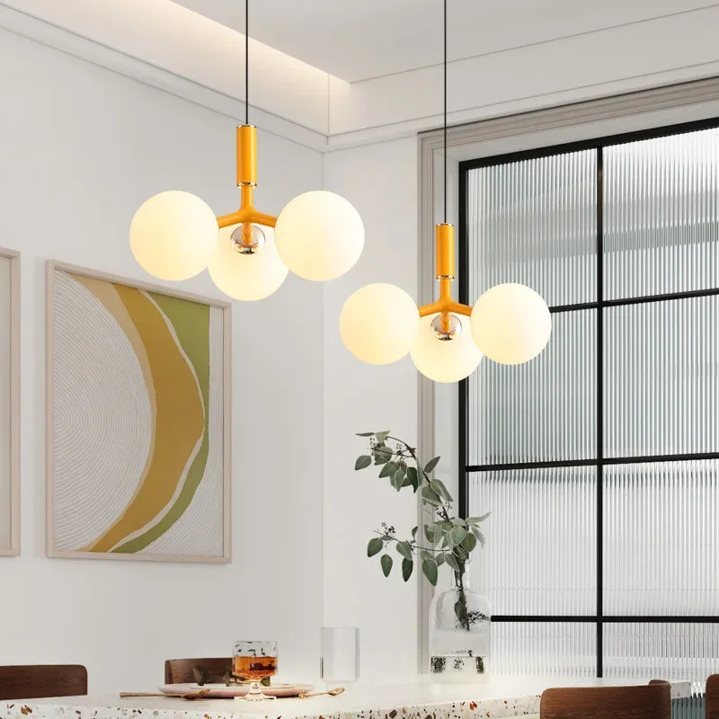 Nordic Glass Ball Pendant Lamp
