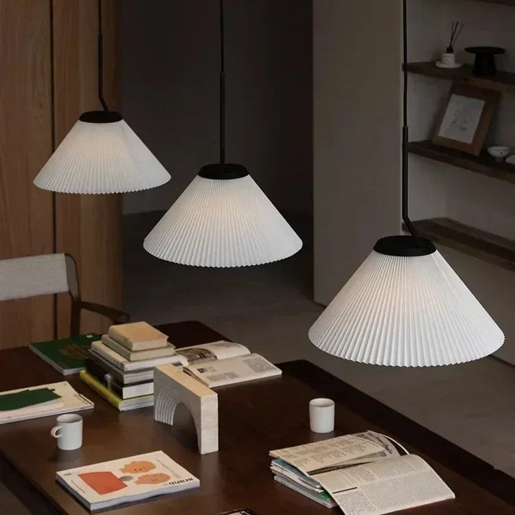 Nordic Minimal White LED Pendant Light