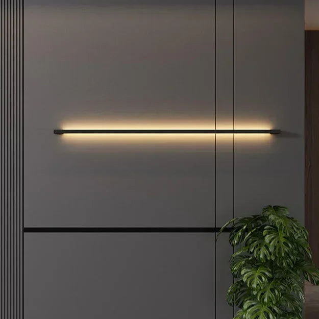 Modern Black Strip LED Wall Lamp