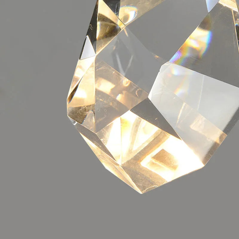 Crystal Nordic LED Wall Lamp