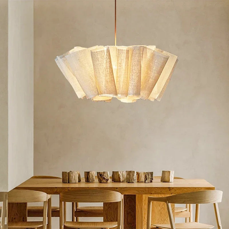 Nordic Vintage Handmade Fabric Chandelier