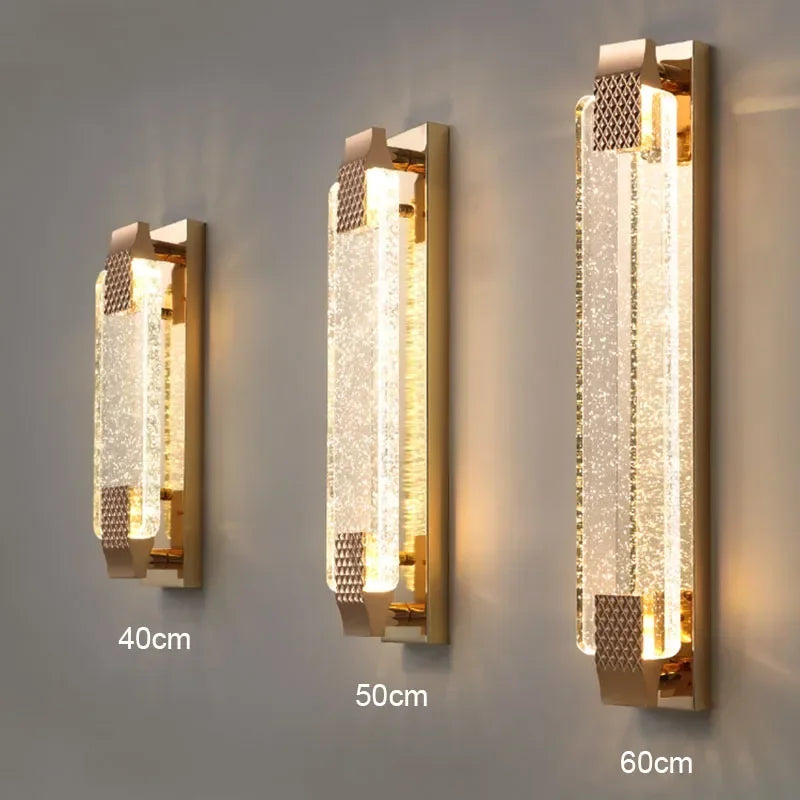 Luxury Crystal Bubble Wall Light
