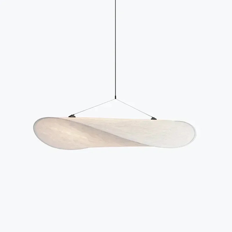 Japanese Silk Chip Chandelier