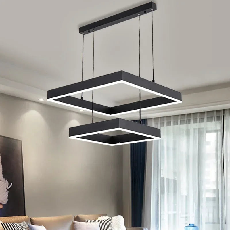 Minimalist Strip LED Ceiling Chandelier