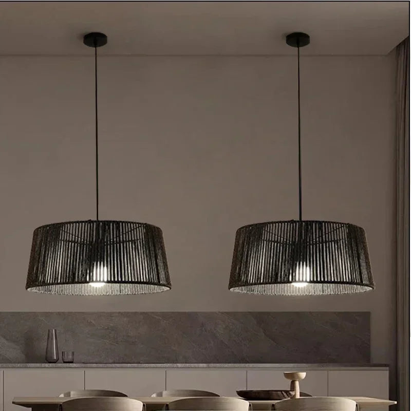 Nordic Woven Pendant Lamp