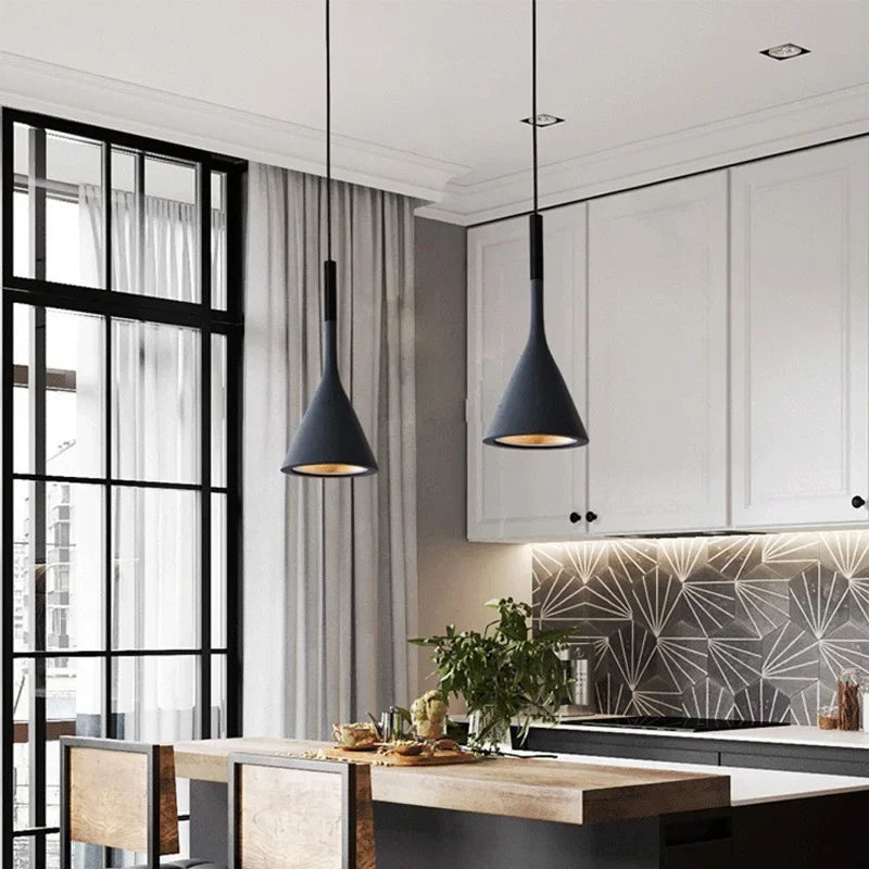 Modern Nordic Funnel Light