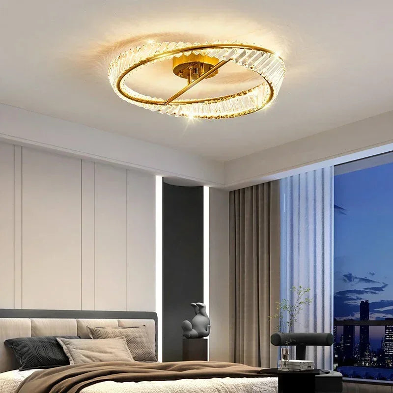 Crystal Lux LED Ceiling Light