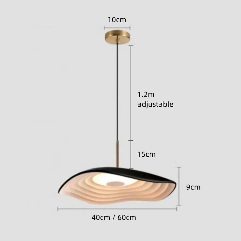 Nordic Flat Minimalist Ceiling Pendant Light