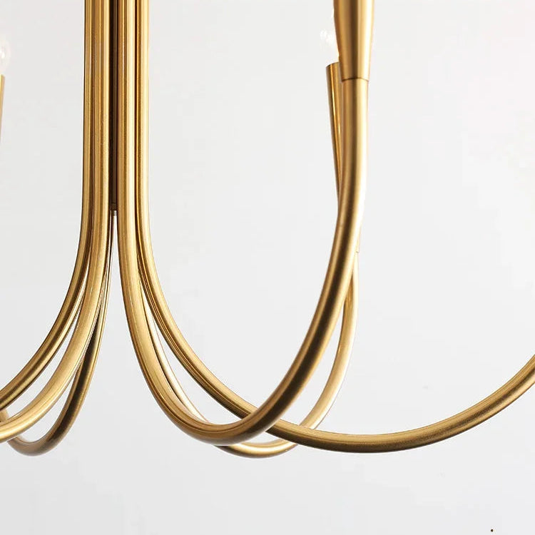 French Nordic Branch Chandelier