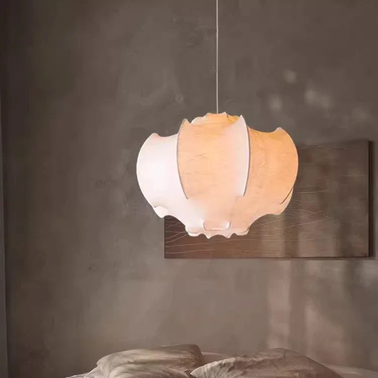 Japanese Wabi Sabi Abstract Circular Chandelier