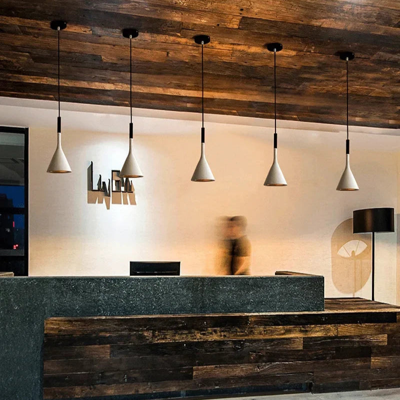 Modern Nordic Funnel Light