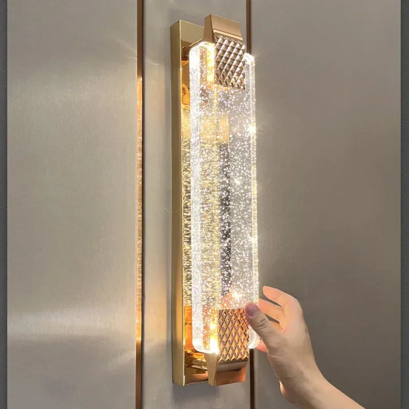 Luxury Crystal Bubble Wall Light