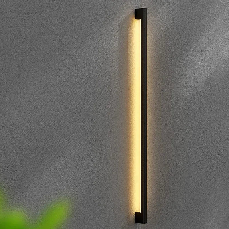 Modern Black Strip LED Wall Lamp