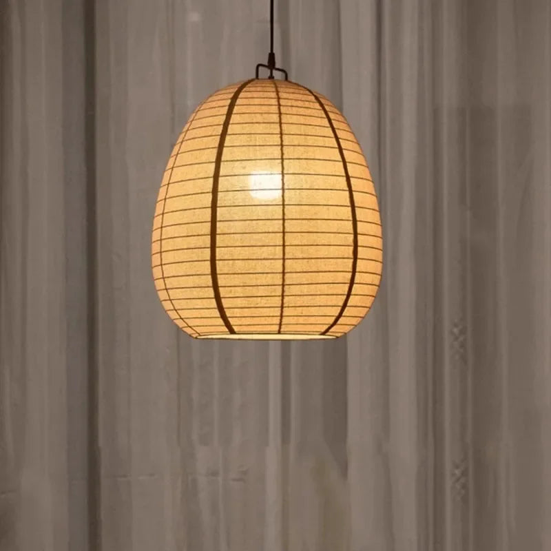 Japanese Retro Wabi Sabi Fabric Night Lamp
