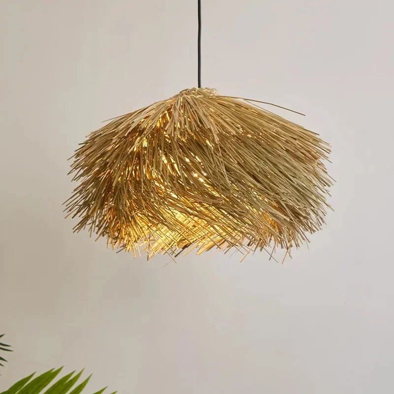 Rattan Woven Pendant Light