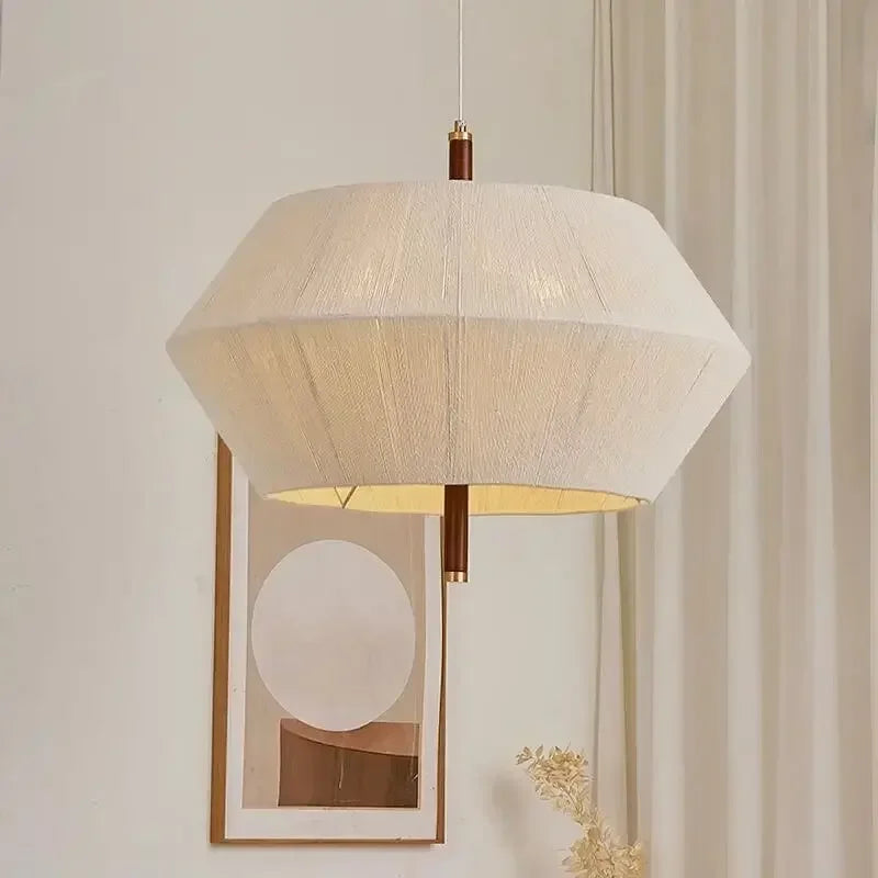 Rattan Wabi Sabi Ceiling Light