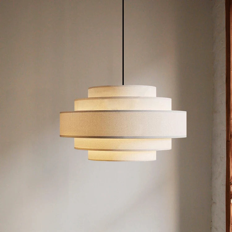 Japanese Wabi Sabi Multi Layer Chandelier