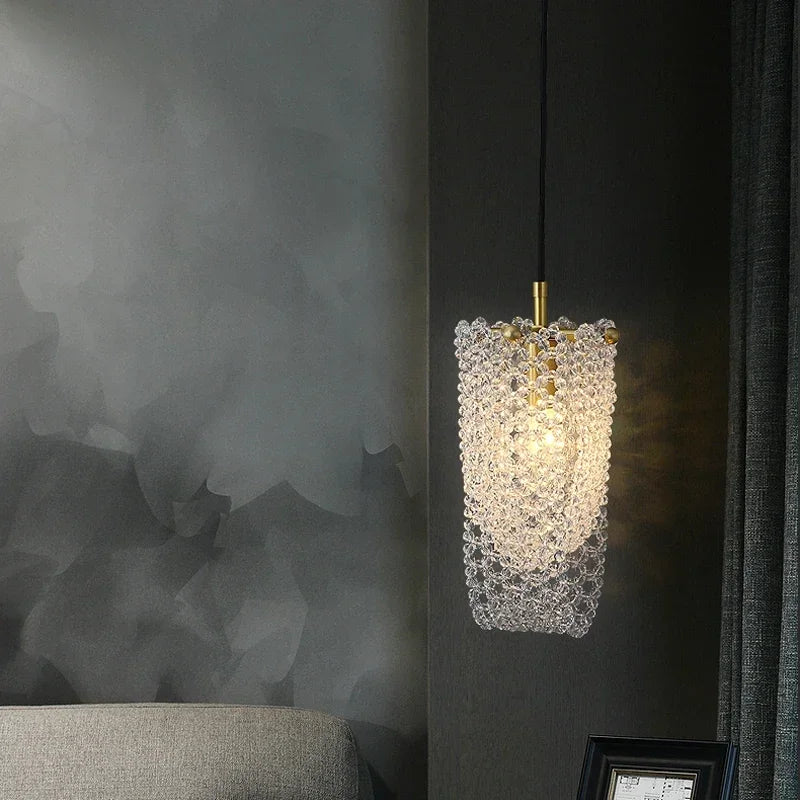 Luxury Crystal Bead Ceiling Light