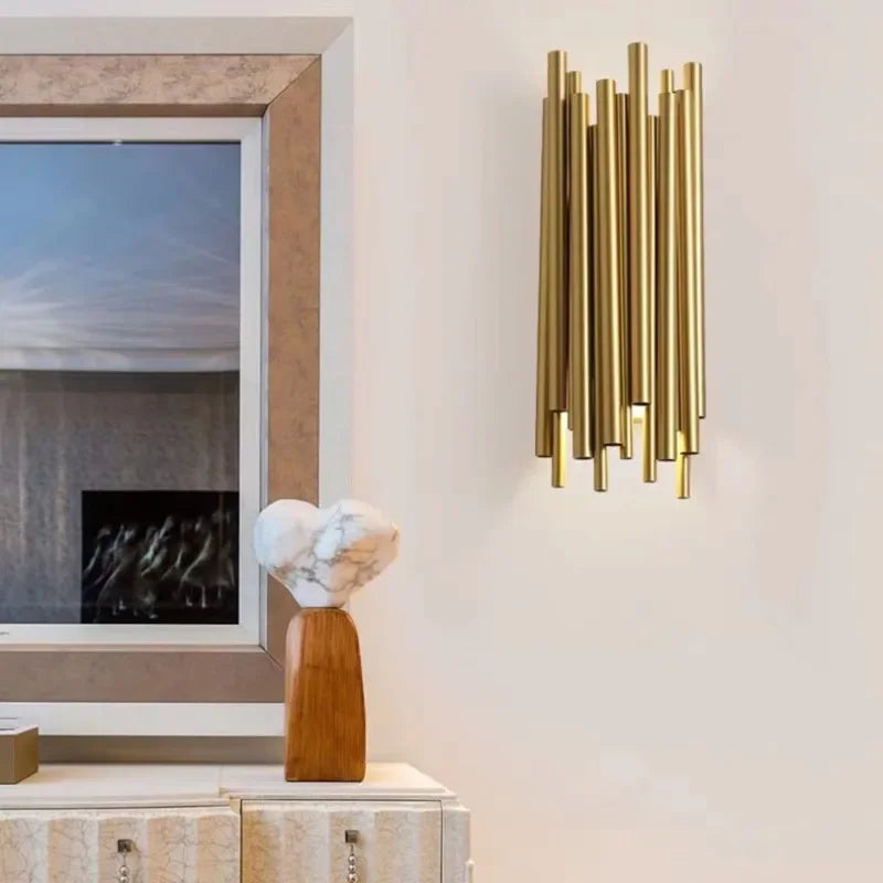 Modern Gold LED Wall Lamp