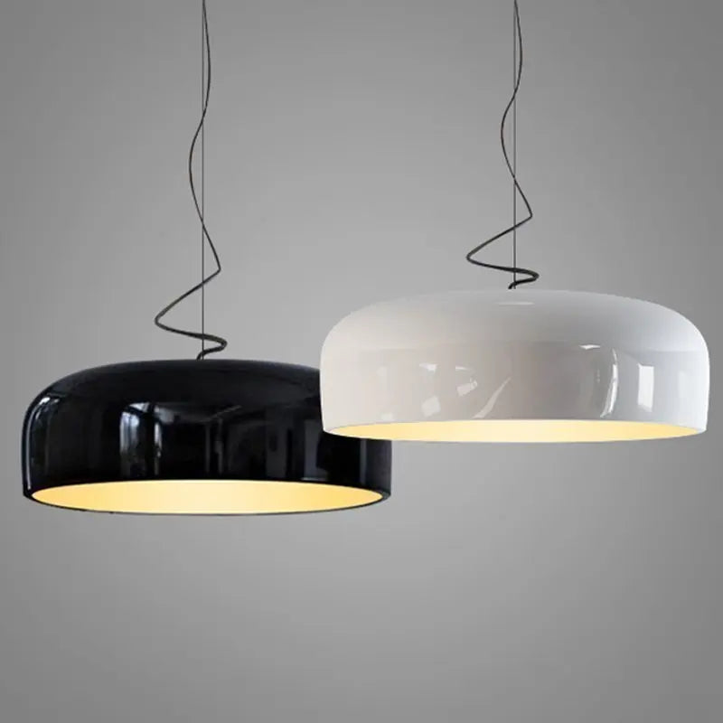 Minimal Round LED Pendant Light
